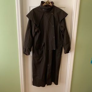 Men’s XL DRIZABONE Oilskin Riding Coat.